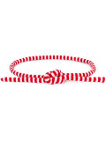 striped rope belt