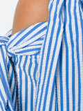 loose-fit striped blouse