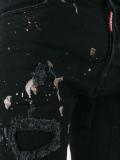 paint splash skinny jeans 