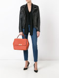  flip lock shoulder bag