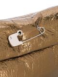 safety pin detail clutch