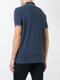 logo patch polo shirt 