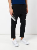 cropped track pants