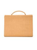 raffia briefcase 