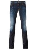 Sexy Boot bleached accent jeans