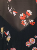 floral print sheer dress