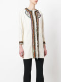 embellished trim coat