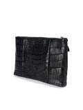 top zip clutch