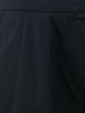 wide-legged cropped trousers