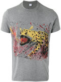 wild print T-shirt 