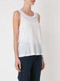ruffled tank top