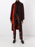 'Damson' dogtooth coat