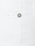 stretch skinny fit cropped jeans