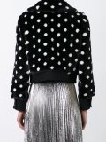 faux fur dotted jacket 