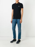 slim fit polo shirt with iconic branding