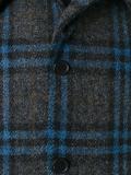 checked coat 