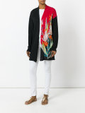 contrast cardigan 