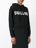 Swallow print hoodie