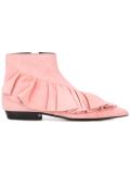 ruffled boots