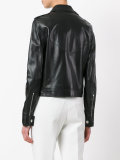 cropped biker jacket