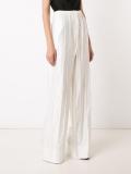 drawstring palazzo trousers
