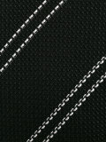 striped detail tie