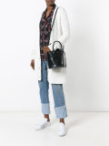 drawstring bucket tote