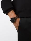 black dial watch 