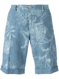 floral print chinos shorts