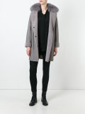 fur collar coat