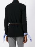 shawl lapel cardigan