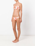floral print bikini top