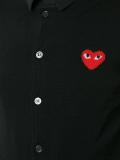 heart patch cardigan