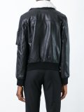 lamb fur collar jacket