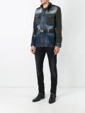 paneled denim jacket 