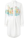 printed shirt dress