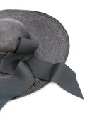 Lady Ibiza maxi bow straw hat 