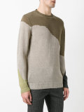 colour block jumper