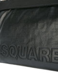 two-tone logo wash bag