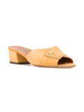 toe-strap mules