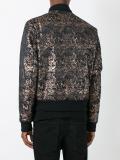 'Eye' baroque bomber jacket