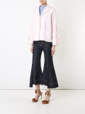 ruffle trim jacket