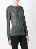 sheer cable trim jumper