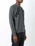 embroidered detail sweatshirt 