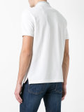 contrast collar polo shirt 