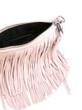 fringed cross body bag