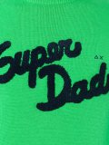 Super Dad patch sweater