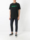 distressed neck T-shirt