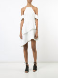halter-neck layer dress 