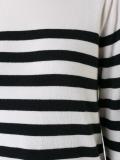 striped crew neck jumper